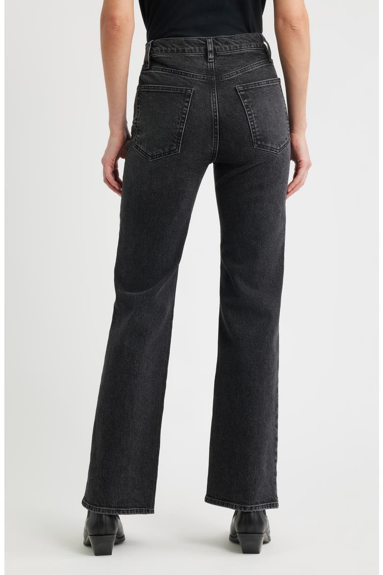 The Arrow High Waist Relaxed Bootcut Jeans, Alternate, color, DECO
