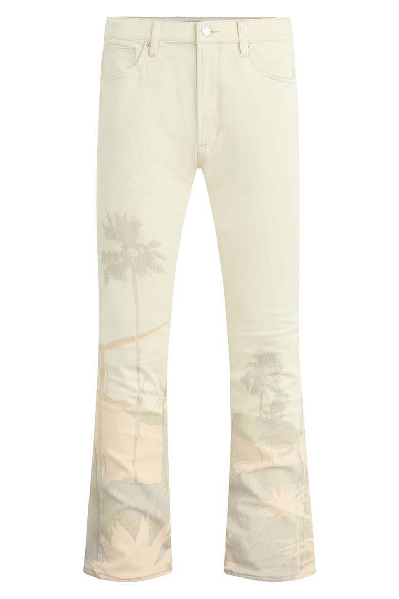 Walker Kick Flare Jeans, Alternate, color, NATURAL DESERT