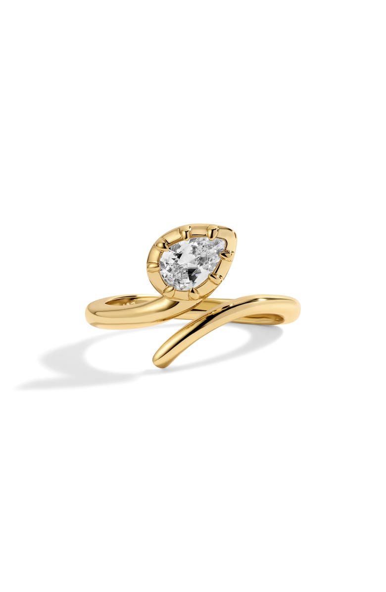 LILI CLASPE Drew Bypass Ring, Main, color, Gold