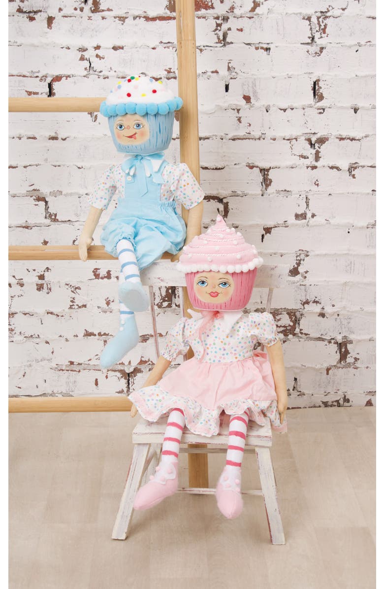 Gallerie II Skylar Sweet Gathered Traditions Joe Spencer's Figurine Doll 24", Alternate, color, Pink