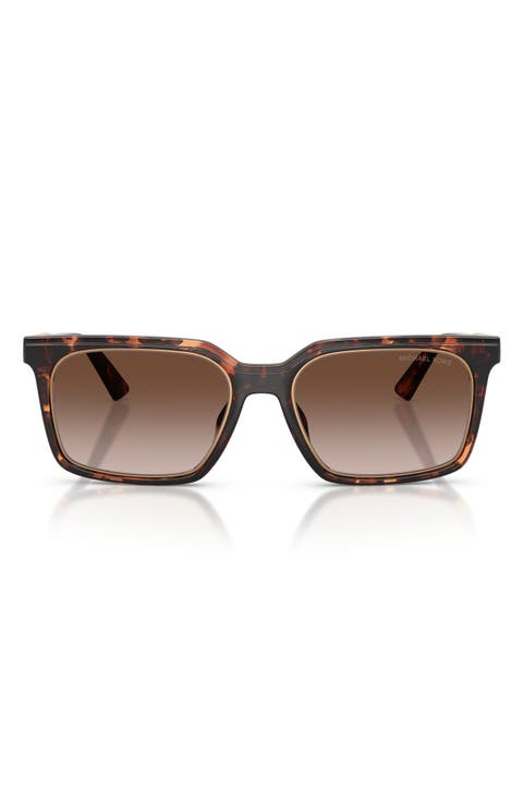 Honolulu 55mm Gradient Square Sunglasses