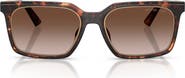 Michael Kors Honolulu 55mm Gradient Square Sunglasses