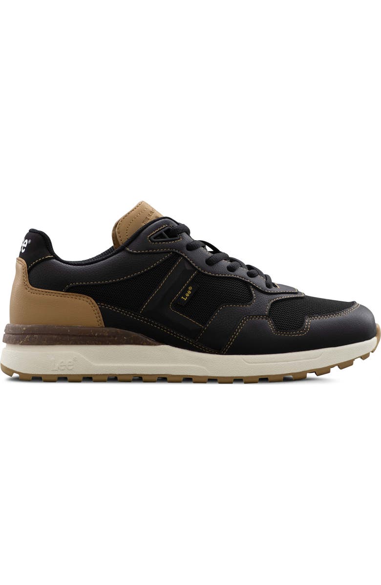 Lee Damien Sneaker, Alternate, color, Black/ Tobacco