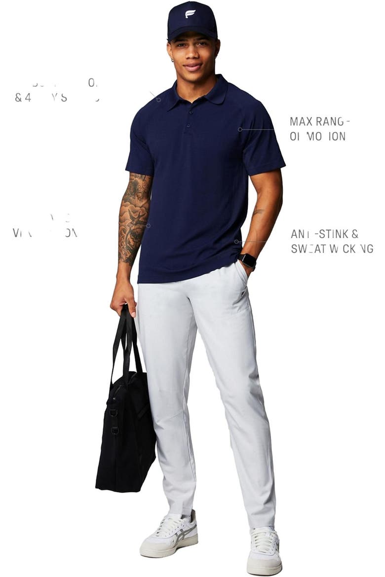 Men's The Training Day Polo, Alternate, color, Deep Navy
