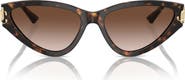 Jimmy Choo 55mm Gradient Cat Eye Sunglasses