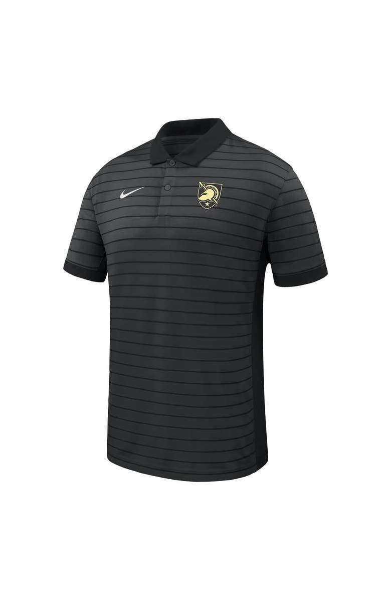 Nike Men's Nike Black Army Black Knights 2025 Early Season Coaches Sideline Victory Stripe Performance Polo, Alternate, color, 