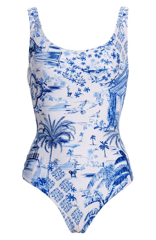 AGUA BENDITA AGUA BENDITA KORALINE TALES REVERSIBLE ONE-PIECE SWIMSUIT 
