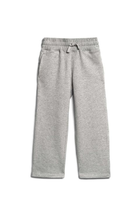 Kids Cozy Organic Cotton Wide Leg Fleece Pants