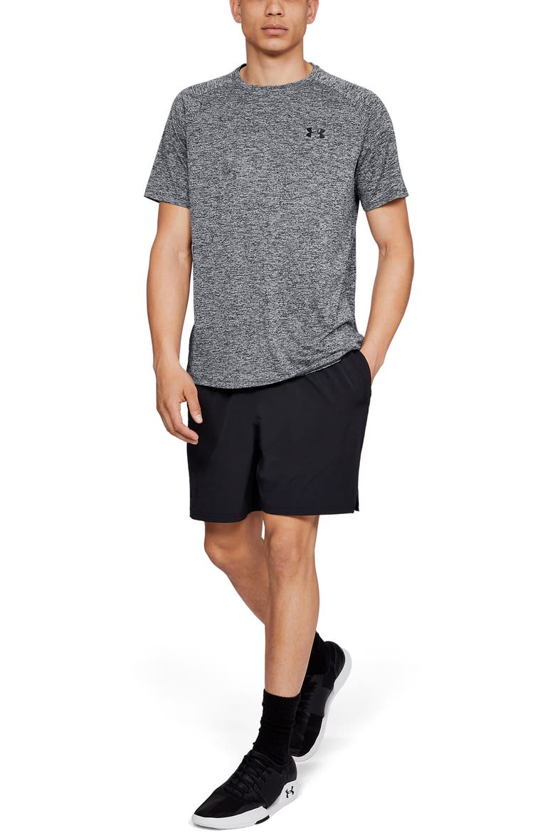 UA Tech™ T-Shirt, Alternate, color, BLACK/ BLACK