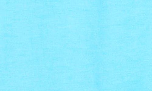 Tailorbyrd Mélange Crewneck T-shirt In Aqua Pool