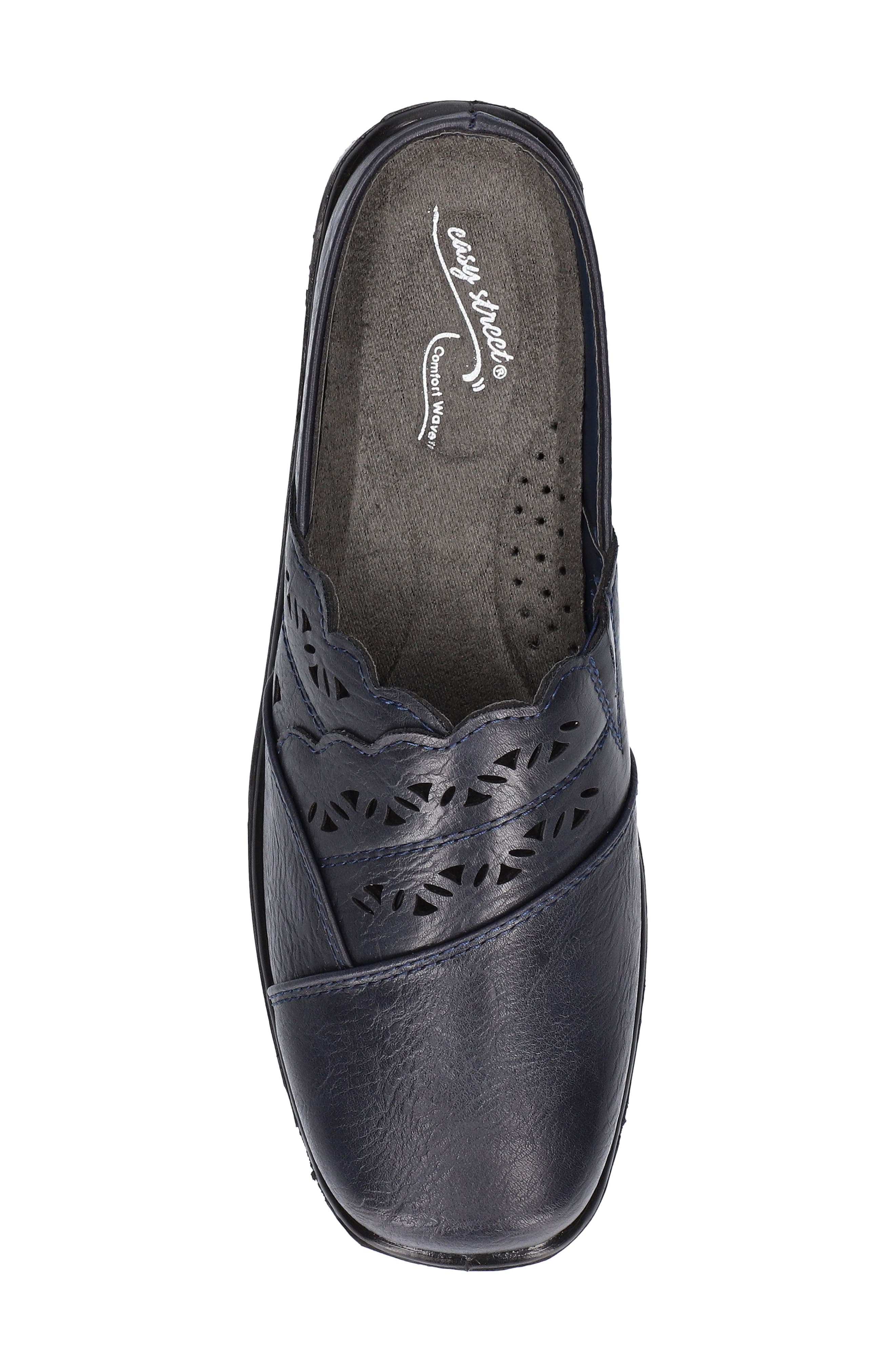 Forever Perforated Mule - Multiple Widths Available, Alternate, color, NAVY