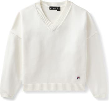 x Hailey V-Neck Oversize Sweater