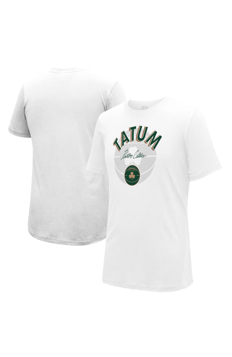 Stadium Essentials Unisex Stadium Essentials Jayson Tatum White Boston Celtics 2023/24 City Edition Player Graphic T-Shirt, Main, color, 