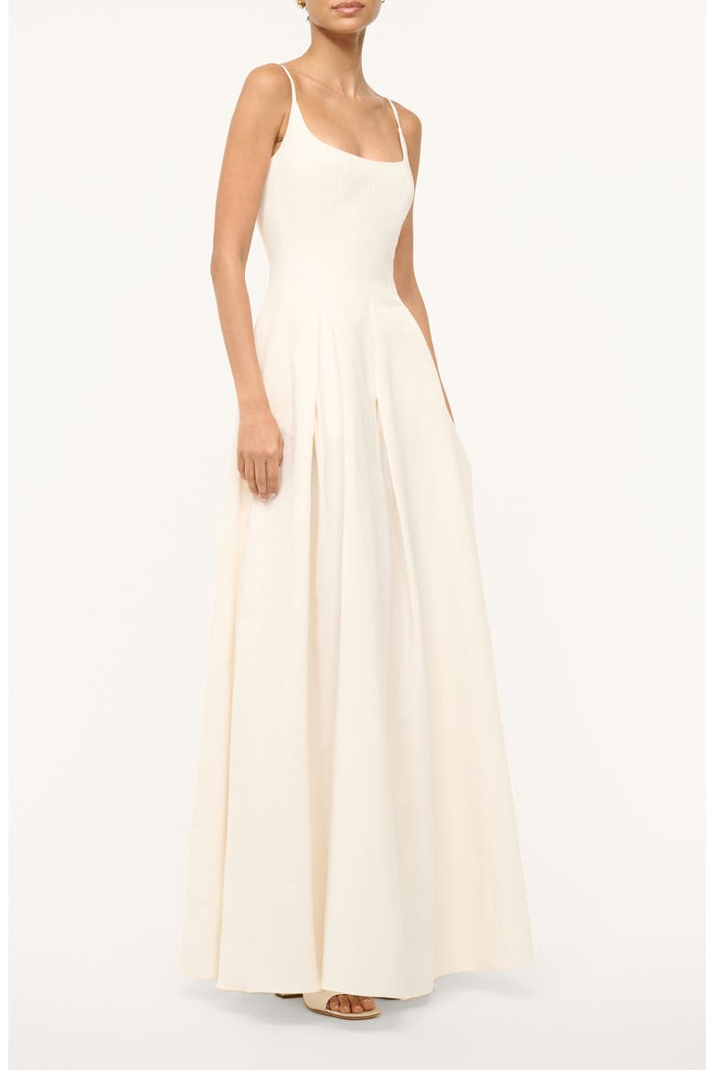 Joy Cotton Blend Maxi Dress, Alternate, color, IVORY