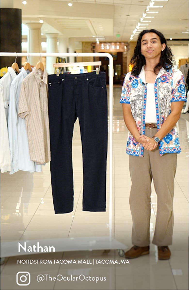 Everett Slim Straight Leg Pants, sales video thumbnail