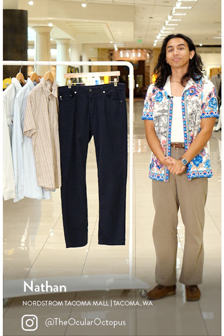 Everett Slim Straight Leg Pants video