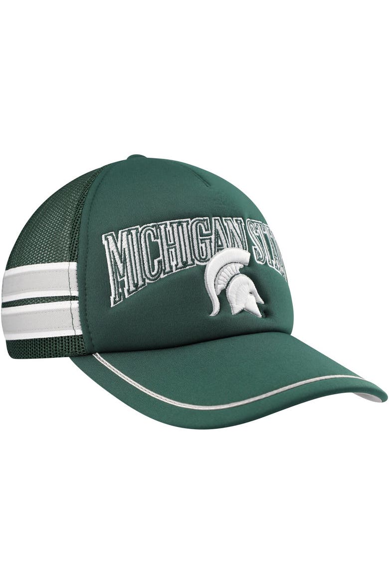 Men's '47 Green Michigan State Spartans Sideband Trucker Adjustable Hat, Alternate, color, Green