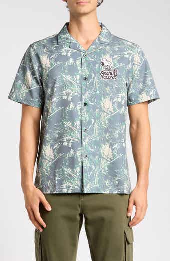 Peanuts Records Camp Shirt
