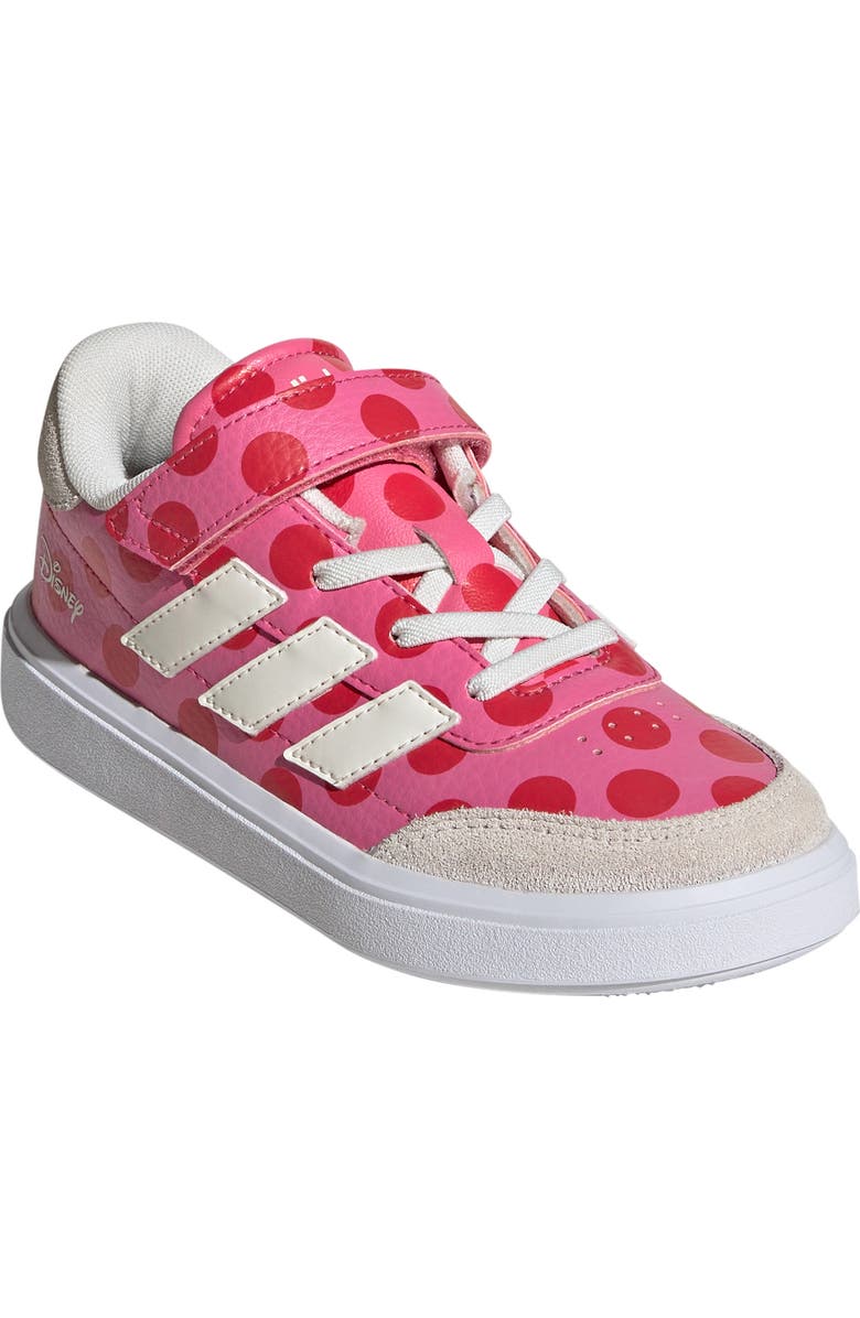 adidas x Disney<sup>®</sup> Kids' Minnie Mouse Courtblock Sneaker, Main, color,