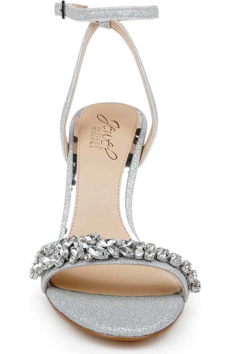 Jewel Badgley Mischka Dallyce Ankle Strap Sandal, Alternate, color,