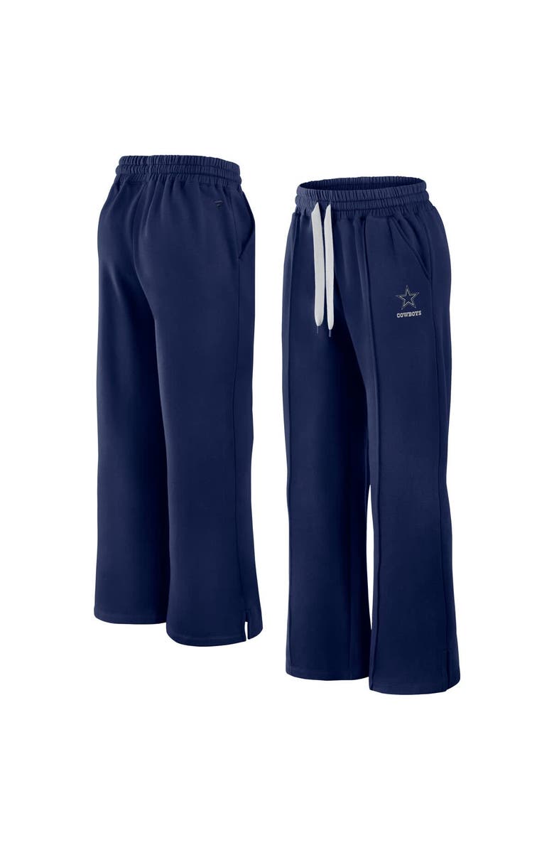 FANATICS Women's Fanatics Navy Dallas Cowboys Elements Fleece Sweatpants, Main, color, 