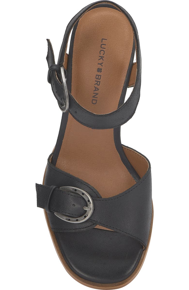 Lucky Brand Luseal Ankle Strap Sandal, Alternate, color,