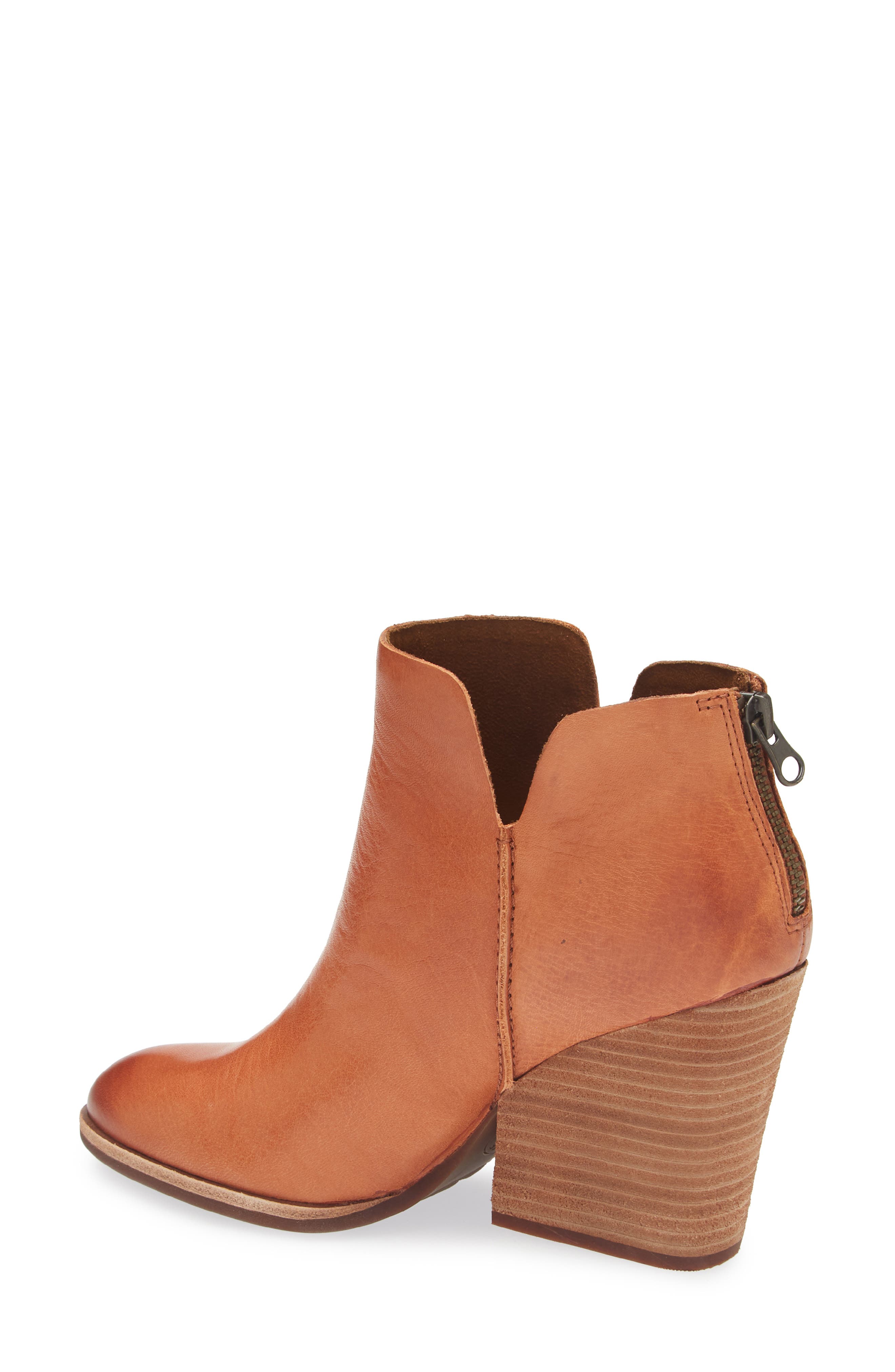 Kork-Ease<sup>®</sup> Chandra Bootie, Alternate, color, Orange Leather
