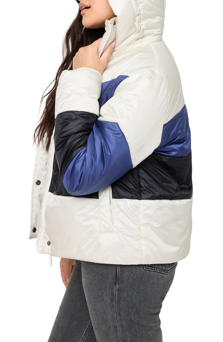 Spiritual Gangster Aero Hooded Puffer Jacket, Alternate, color, Birch