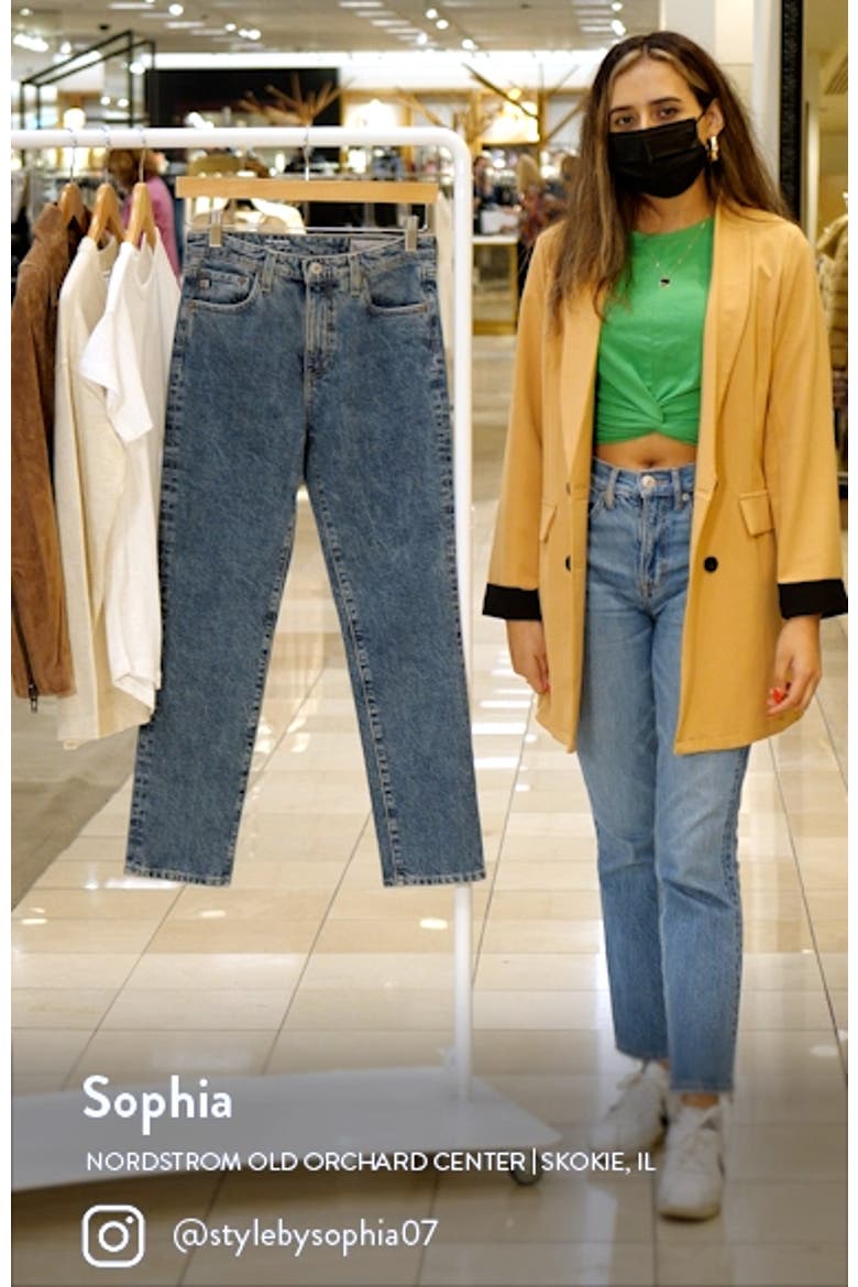 Isabelle High Waist Ankle Straight Leg Jeans video