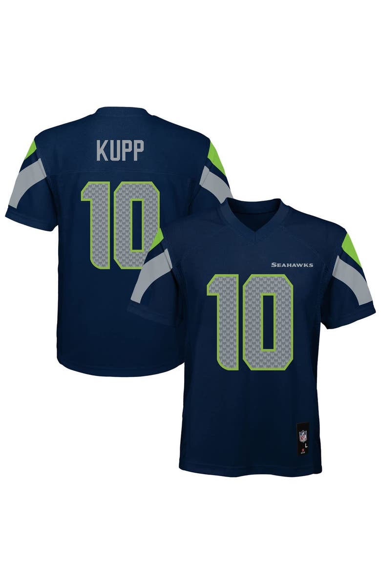 Outerstuff Youth Outerstuff Cooper Kupp College Navy Seattle Seahawks Replica Player Jersey, Main, color, College Navy