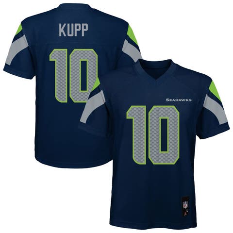 Youth Outerstuff Cooper Kupp College Navy Seattle Seahawks Replica Player Jersey
