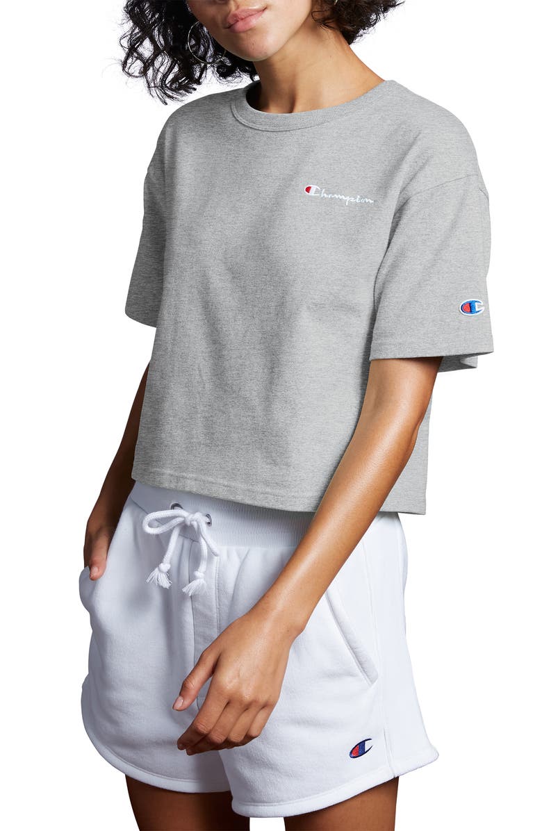 Champion Crop Tee, Main, color,