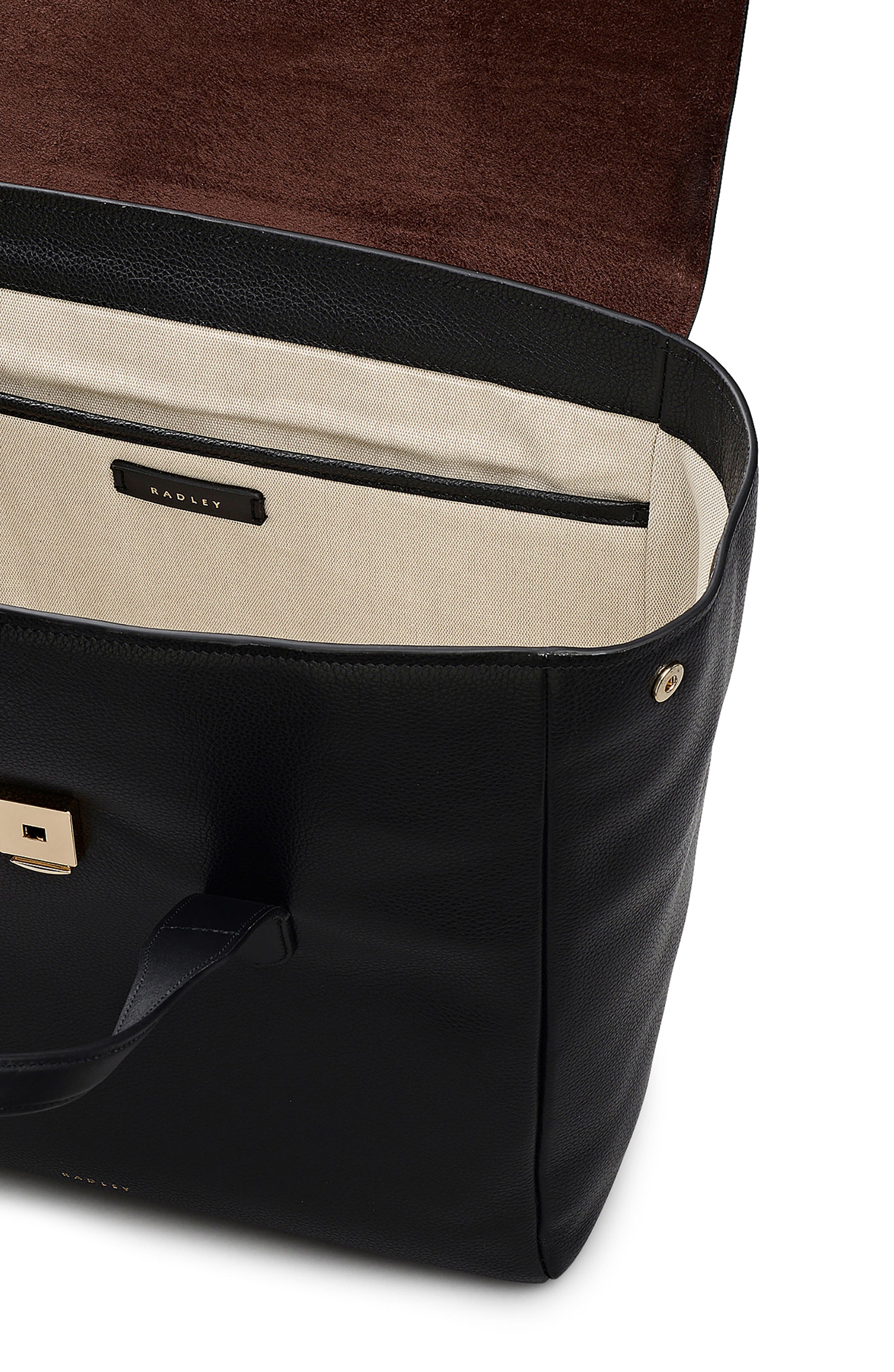 Radley Mayfair Lane Medium Flapover Leather Backpack, Alternate, color, 