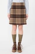 Weekend Max Mara Wool A-Line Skirt