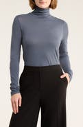Vince Turtleneck Long Sleeve Top