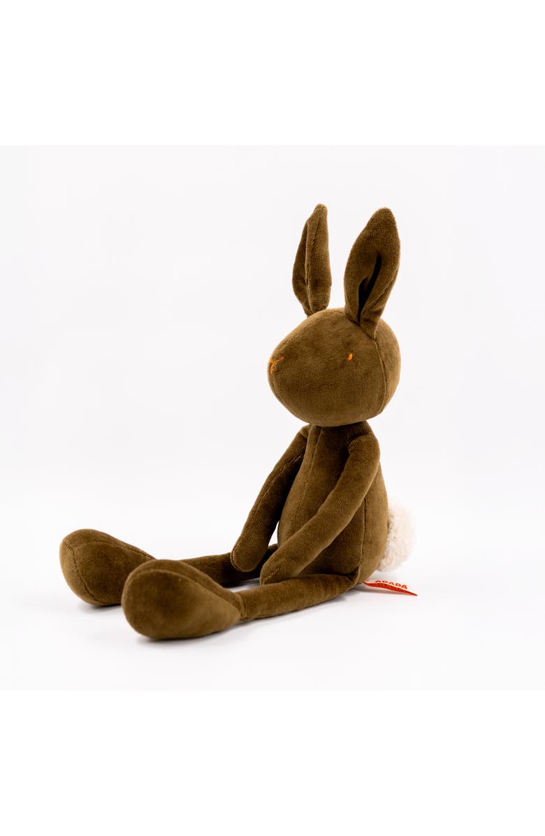 ADADA Daniel The Rabbit Stuffed Animal, Alternate, color, Brown
