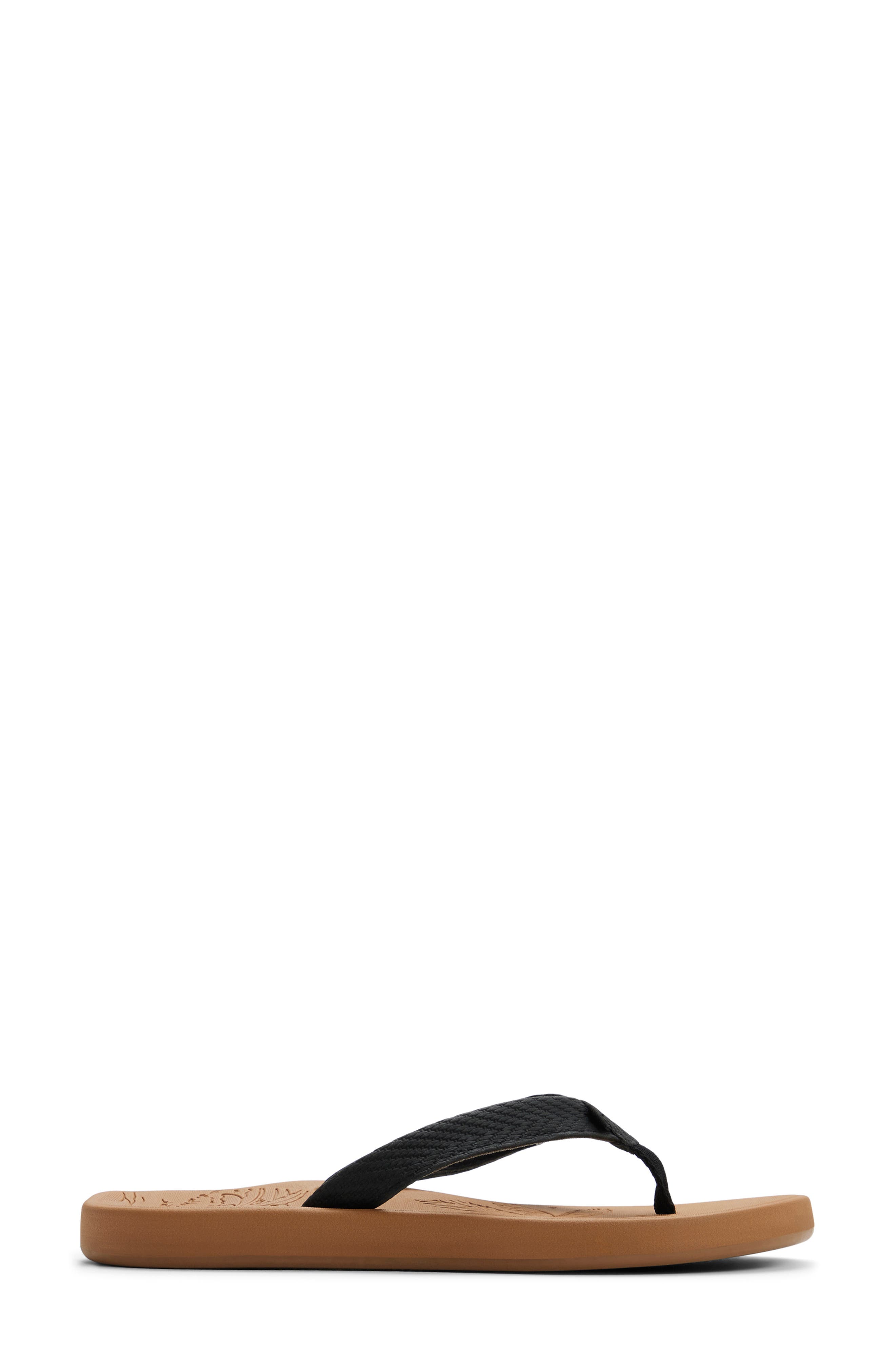 Deeliah III Flip Flop, Alternate, color, OPEN BLACK