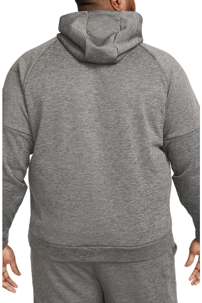 Therma-FIT Pullover Hoodie, Alternate, color, 071 CHAR H/BLACK