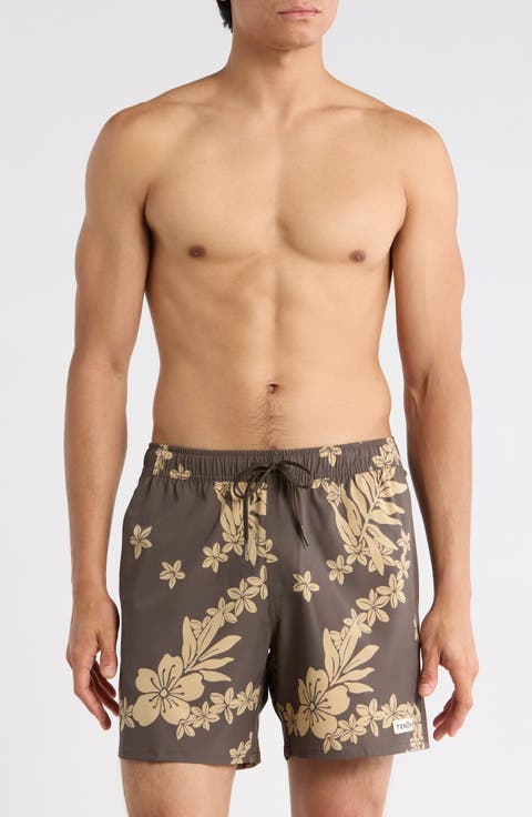 Printed Day Board Shorts
