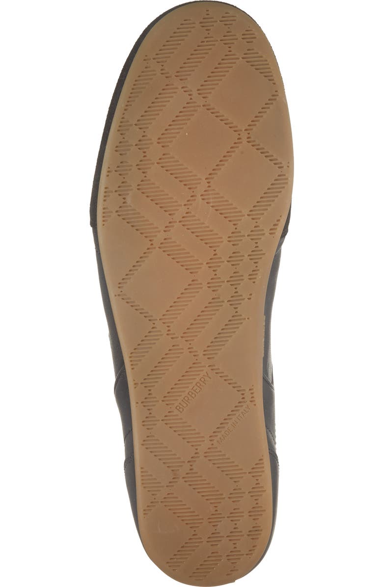 Burberry Equestrian Knight Design Runner Sneaker, Alternate, color, Black