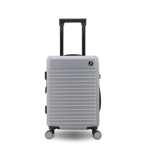 J World North Hardside Carry-on Luggage 20'' In Gray