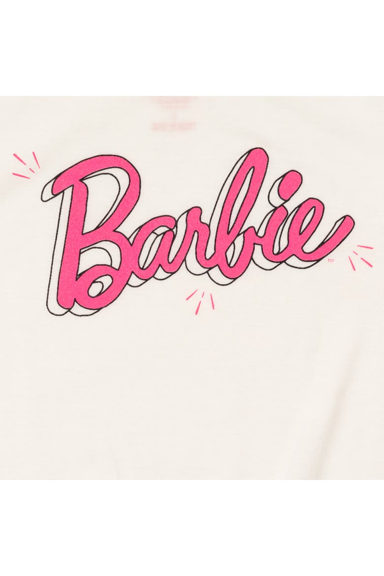 T-Shirt & Bike Shorts Set, Alternate, color, pink / white