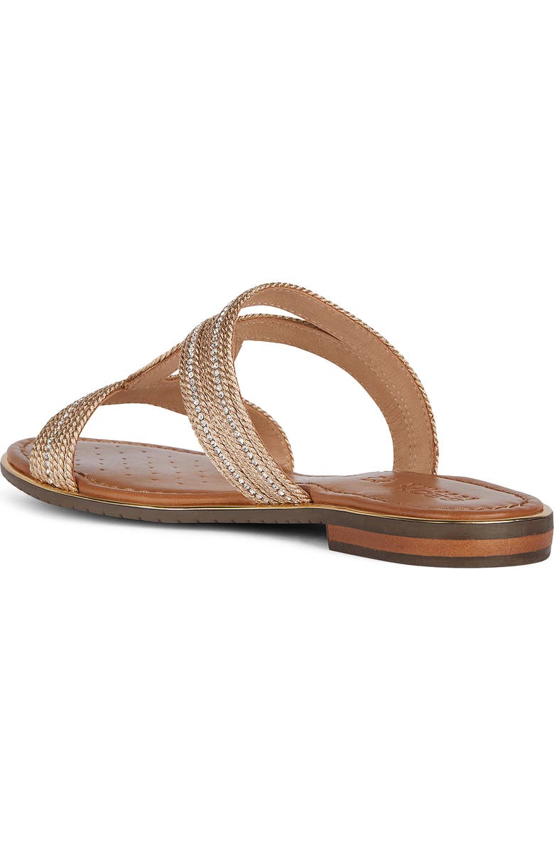 Geox Sozy Plus Embellished Slide Sandal, Alternate, color,