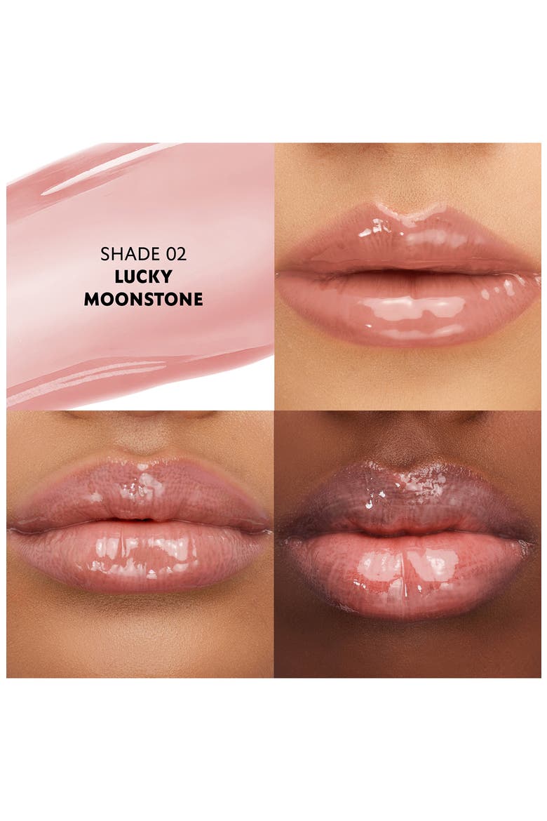 Loveshine Plumping Lip Oil Gloss with Hyaluronic Acid, Alternate, color, 02 LUCKY MOONSTONE