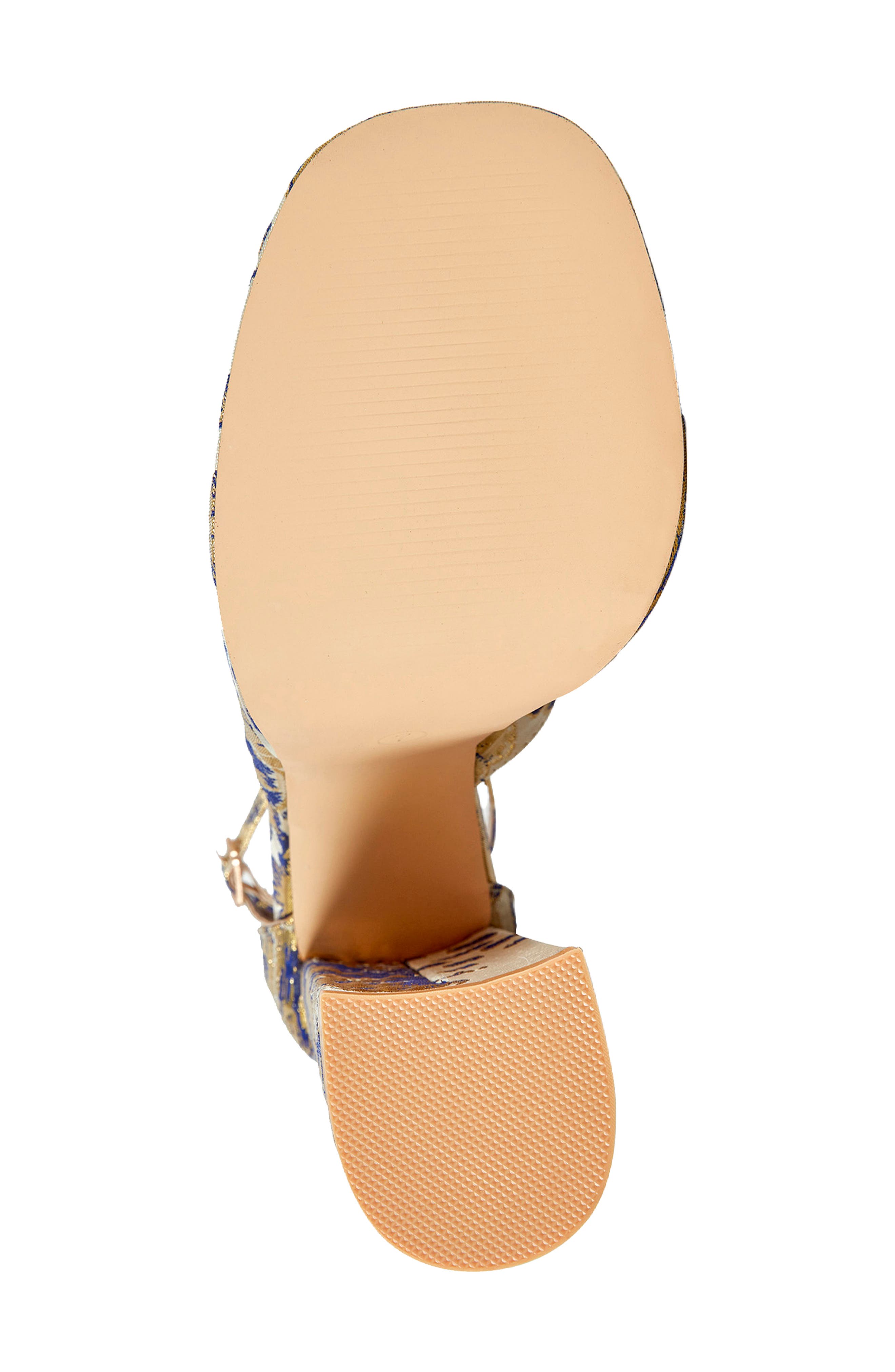 AZALEA WANG Zipphora Sandal, Alternate, color, Gold