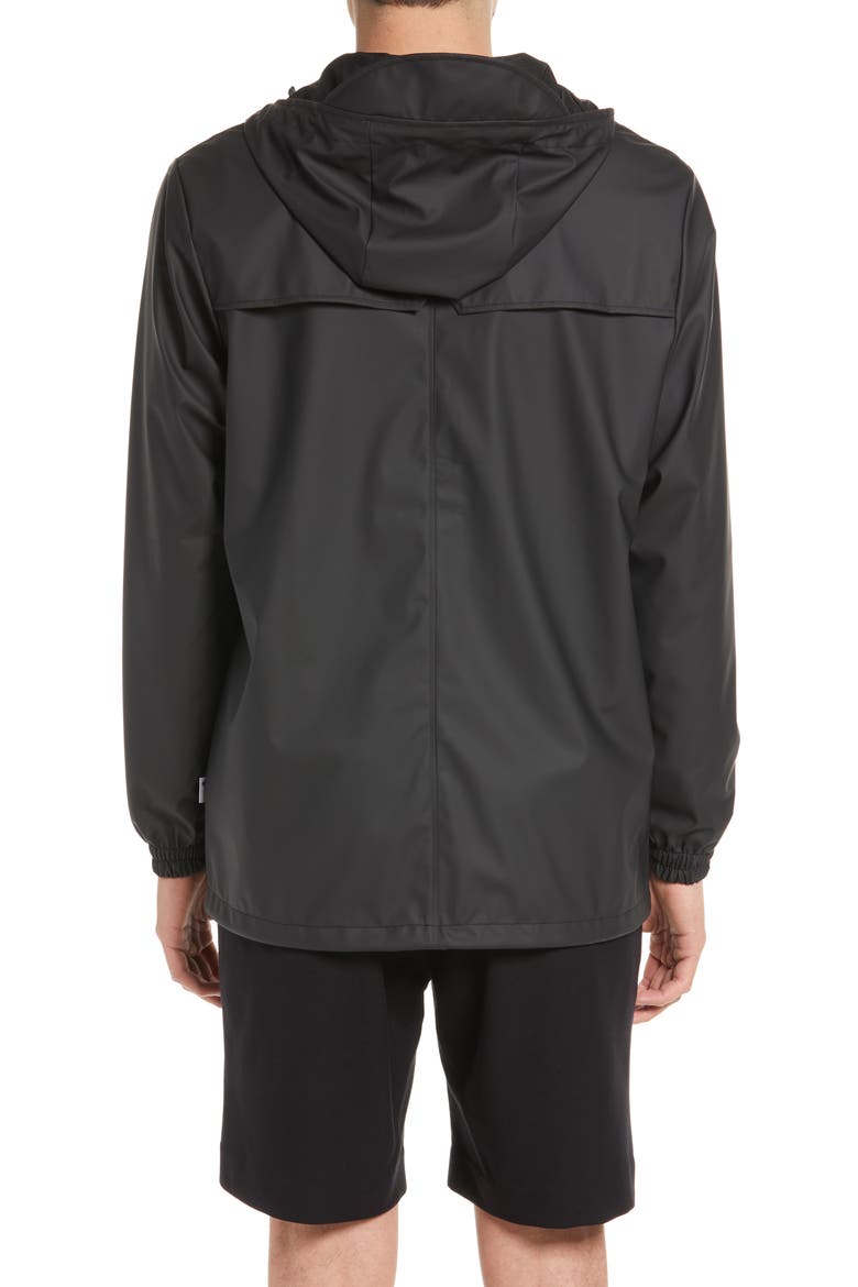 Storm Breaker Waterproof Rain Jacket, Alternate, color, BLACK