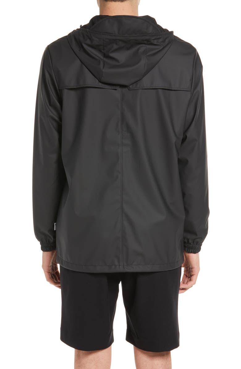 Rains Storm Breaker Waterproof Rain Jacket, Alternate, color, Black