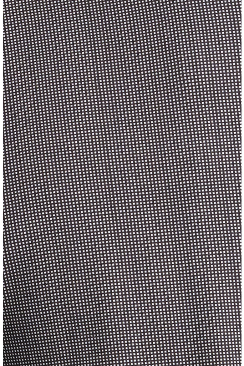 Bond Micropattern Knit Cotton Blend Dress Shirt, Alternate, color, BROWN