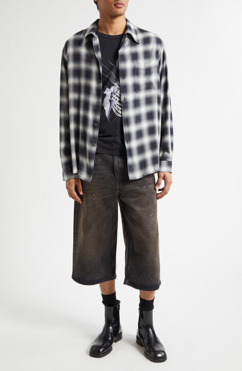 OUR LEGACY Every Check Button-Up Shirt, Alternate, color, Reno Cowboy Viscose