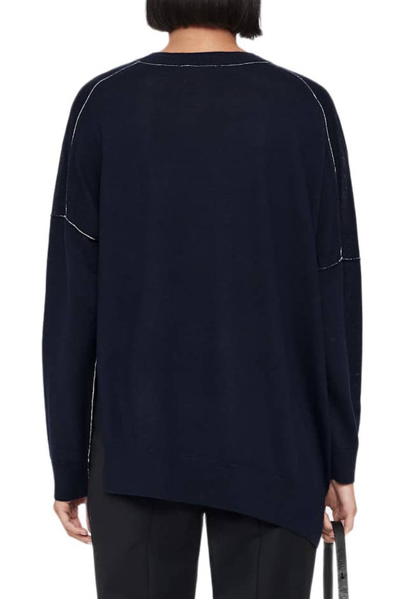 Martel Merino Wool Sweater, Alternate, color, INK NAVY BLUE